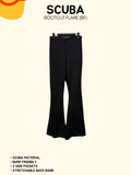 Bootcut Flare Scuba Stretchable Pants