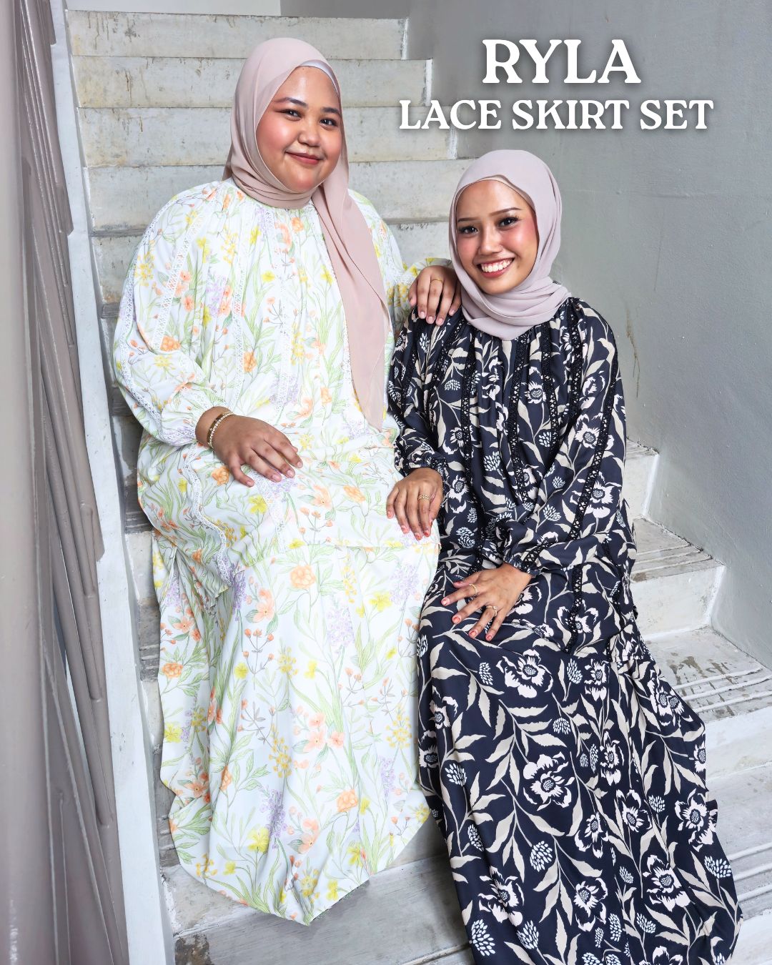 Ryla Lace Skirt Set
