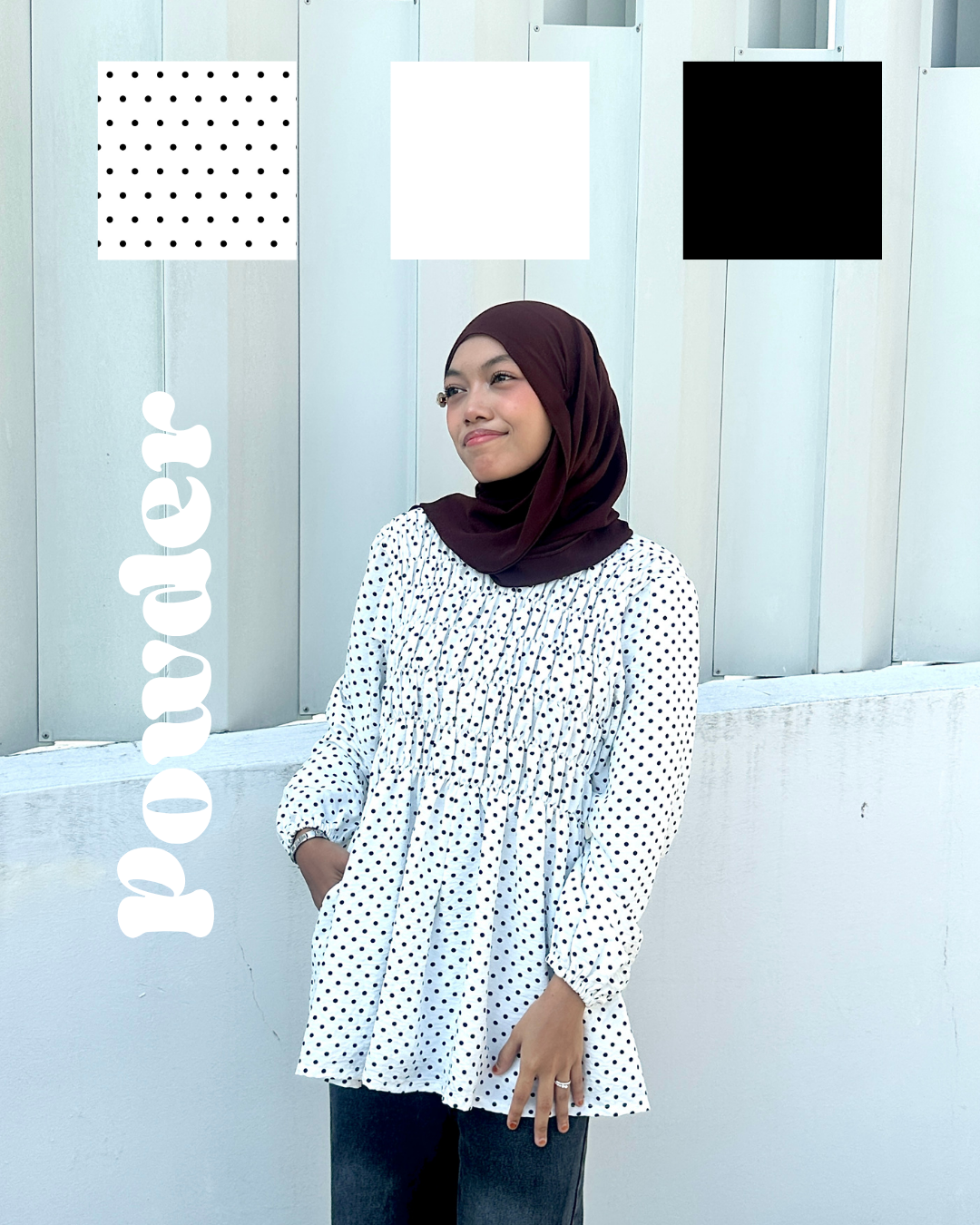 Bree Polka Smock Top