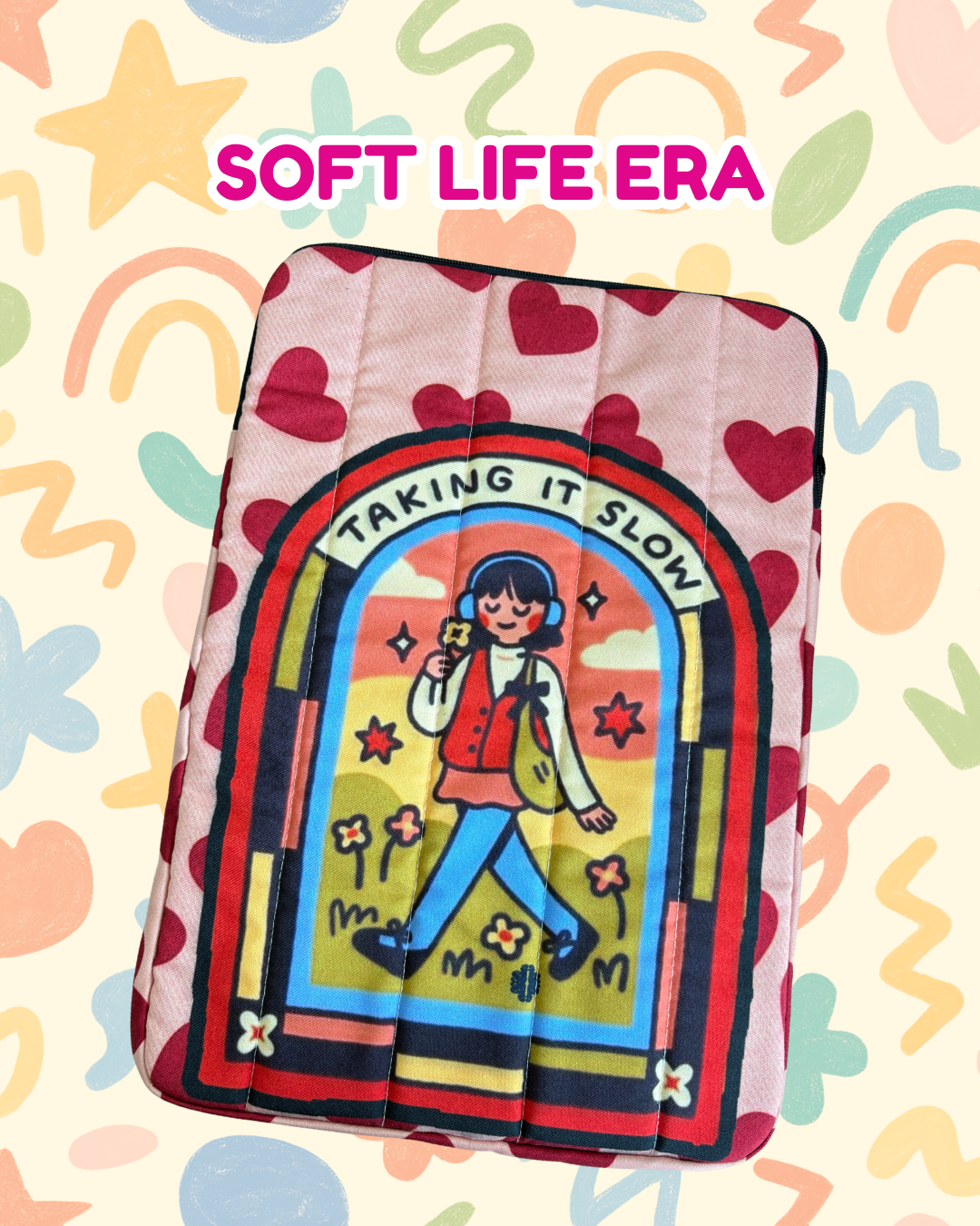 Chill Coded Puffy Laptop Sleeve