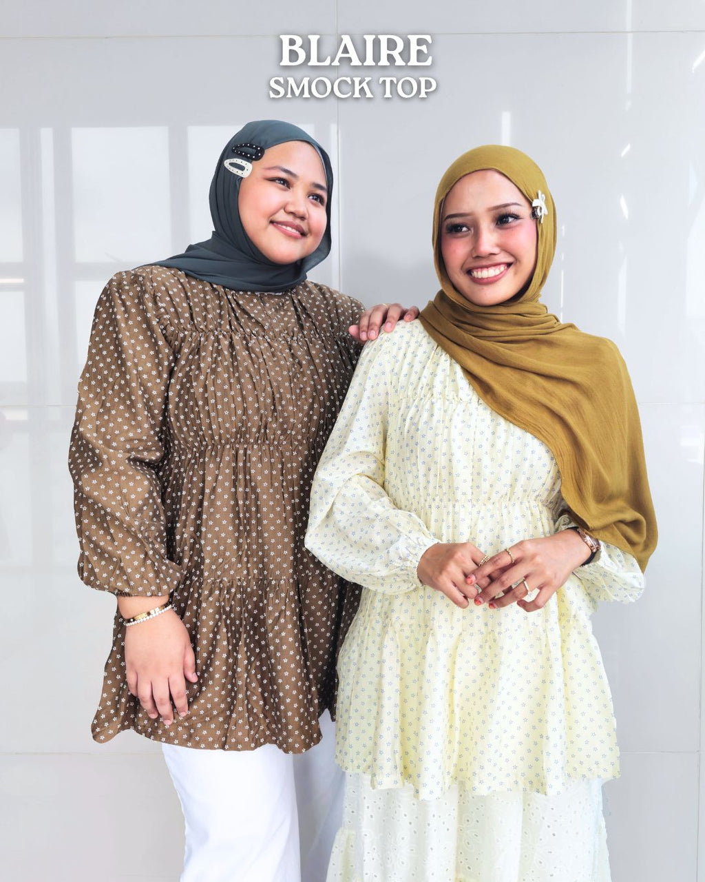 ⁠Blaire Smock Top