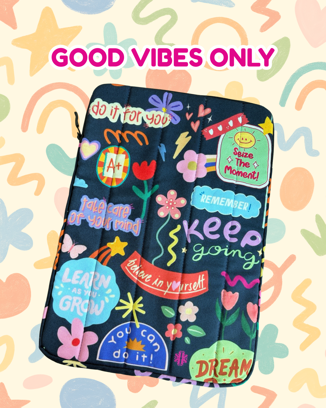 Chill Coded Puffy Laptop Sleeve