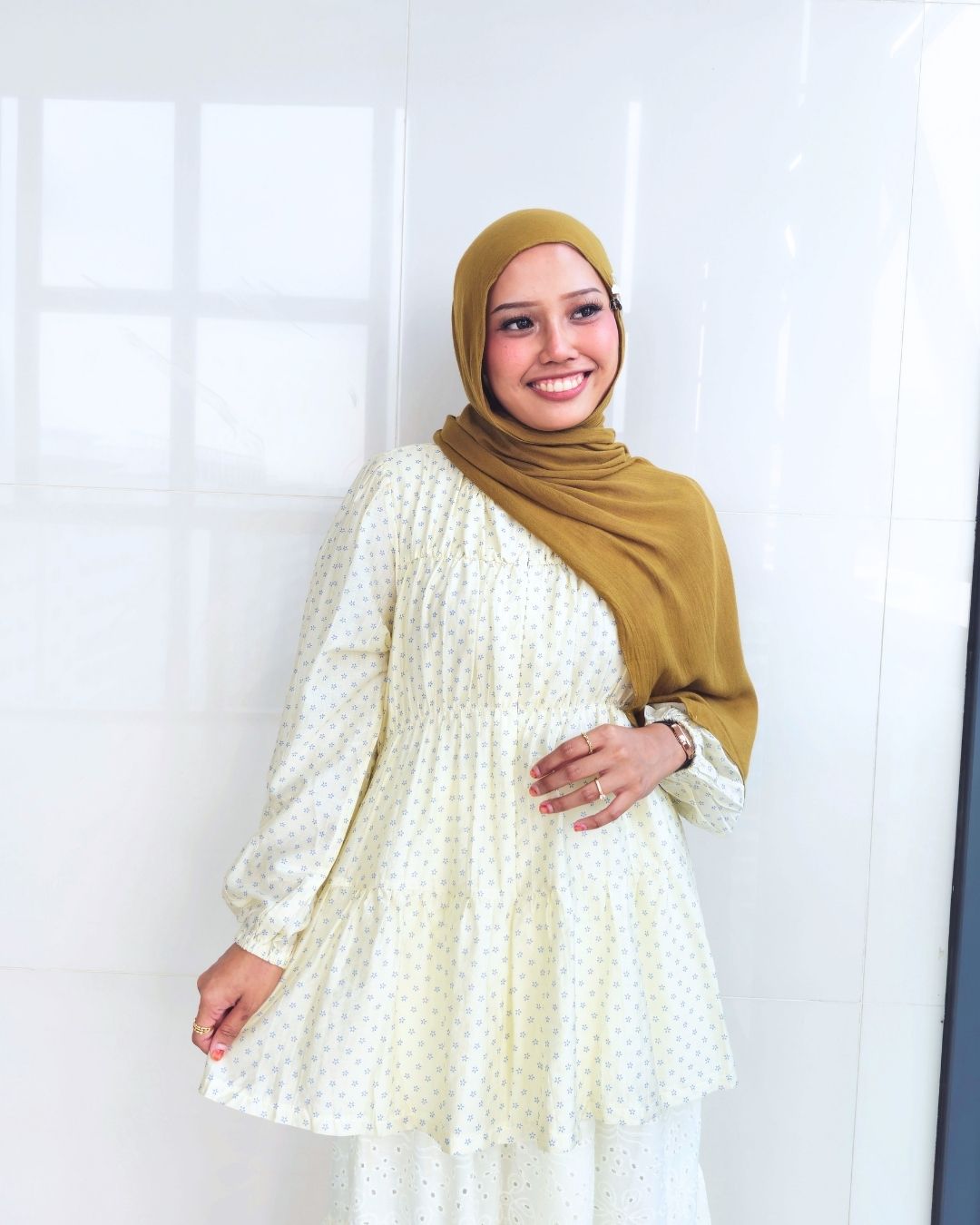 ⁠Blaire Smock Top