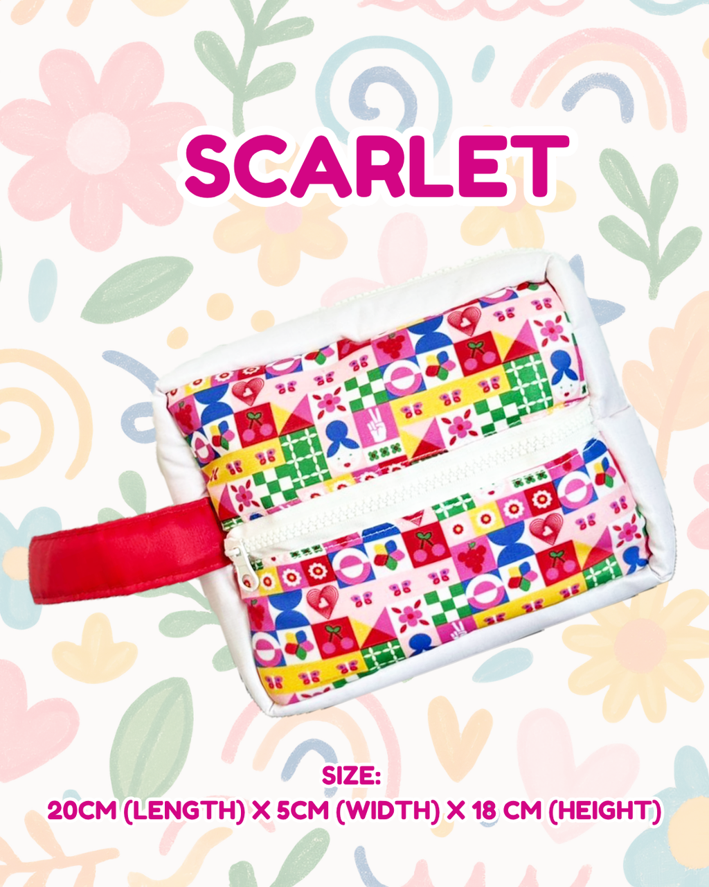 Whimsy Puffy Travel Pouch