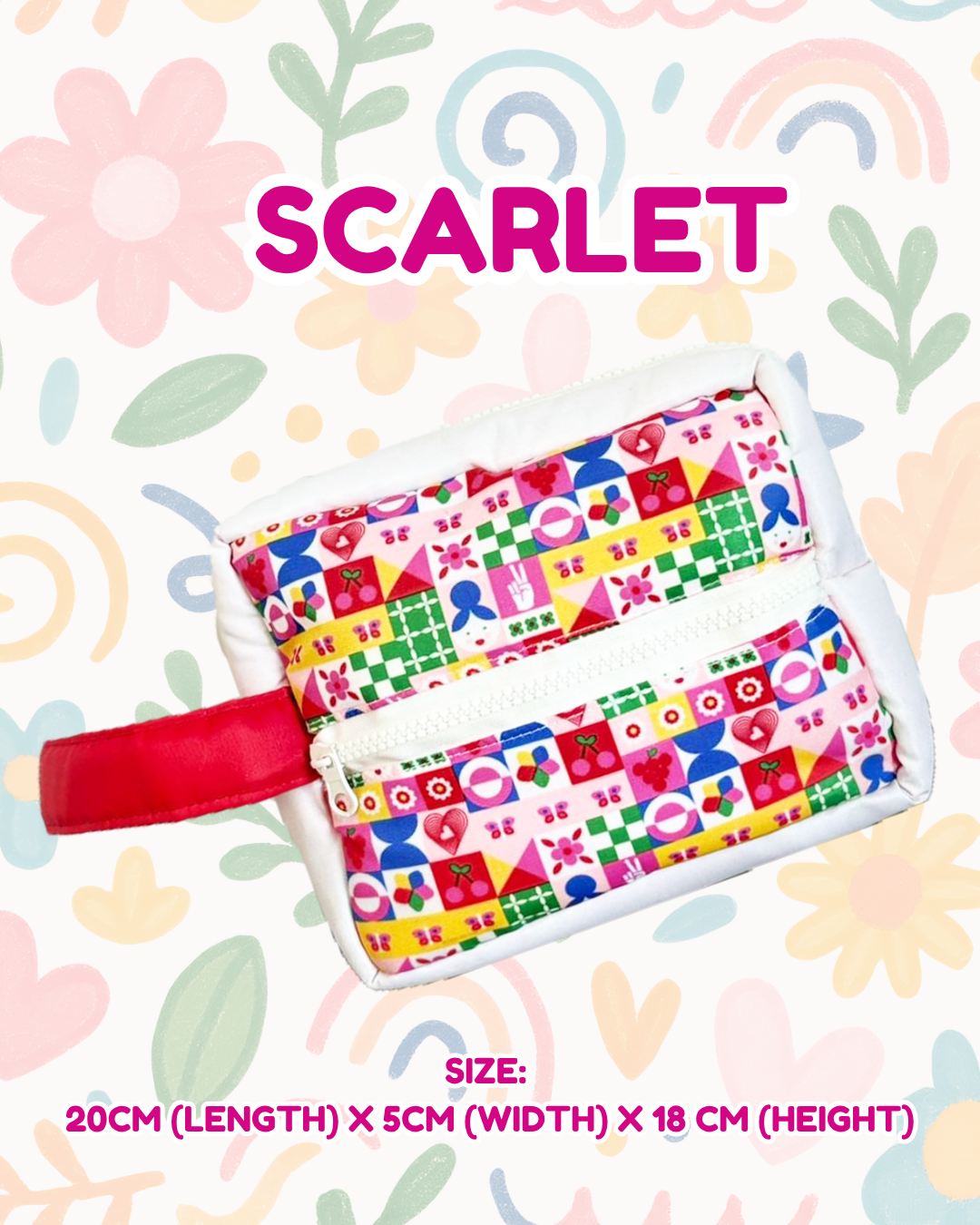 Whimsy Puffy Travel Pouch