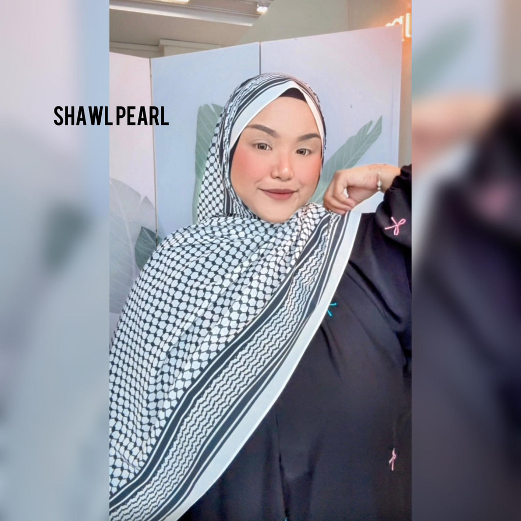 Curated Ghutra Series Shawl & Bawal 1.8M Chiffon Crepe Material 45" Cotton Voile