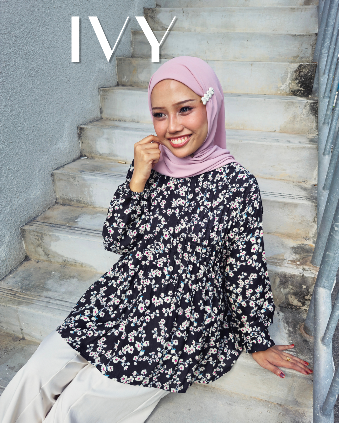 Fyna Pleated Top