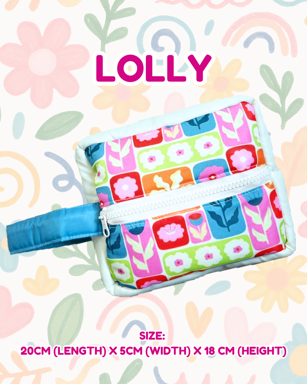 Whimsy Puffy Travel Pouch