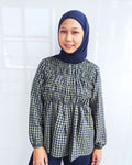 Bree Checkered Smock Top