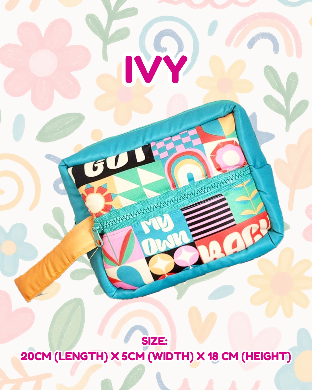 Whimsy Puffy Travel Pouch