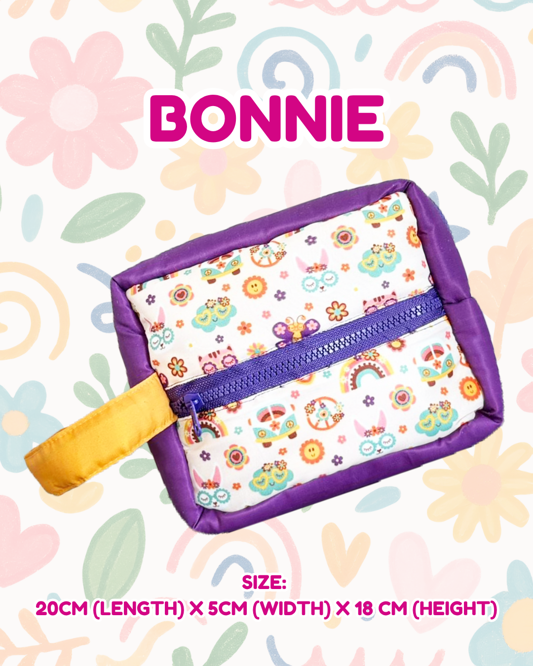 Whimsy Puffy Travel Pouch