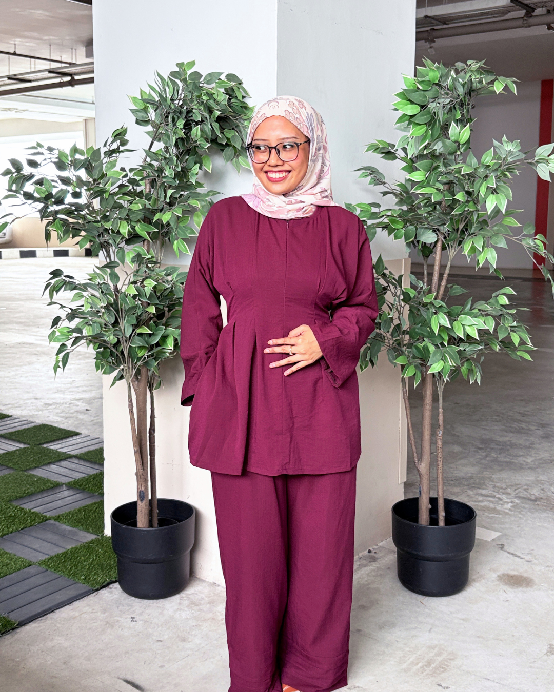 Faelyn Linen Pants Set