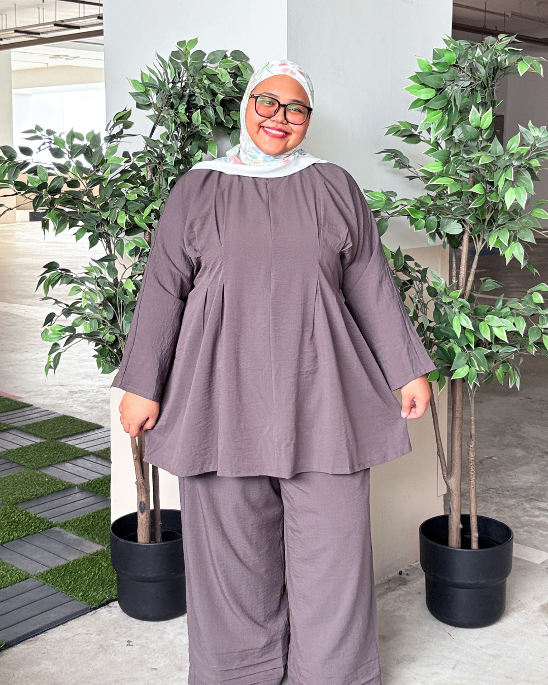 Faelyn Linen Pants Set