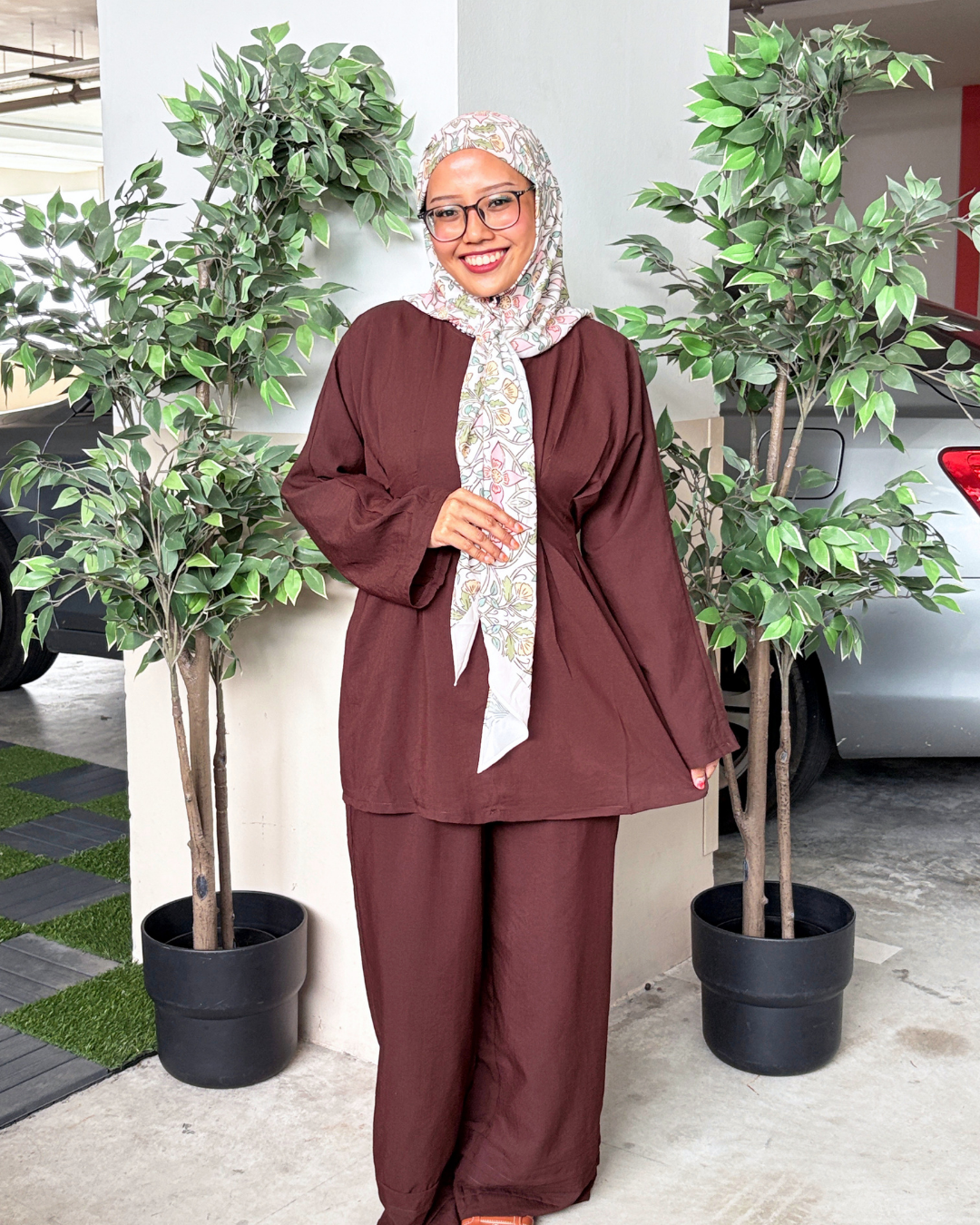 Faelyn Linen Pants Set