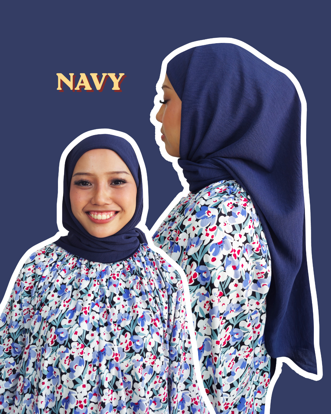 Plain Series: Instant Bawal Hijab in Crinkle