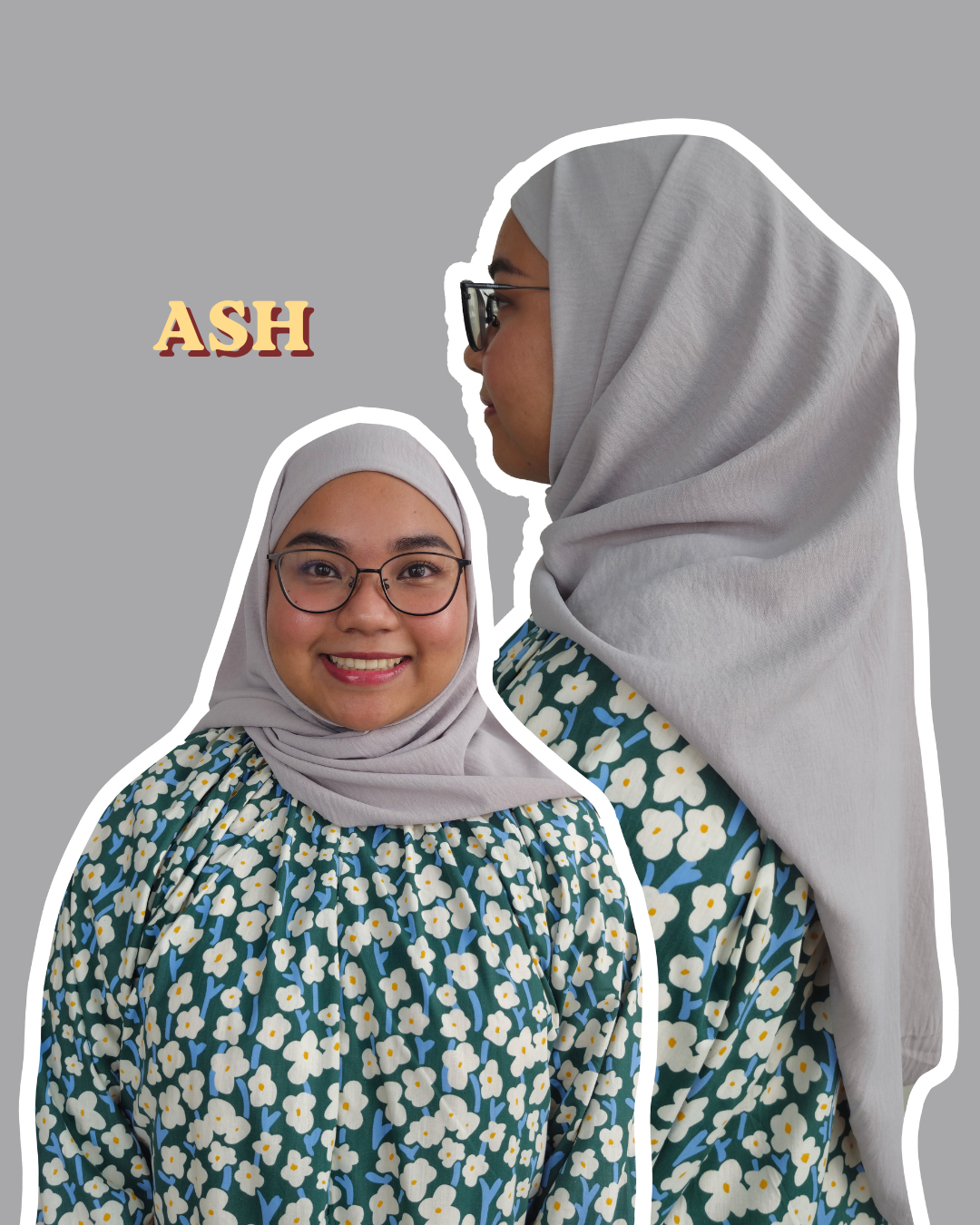 Plain Series: Instant Bawal Hijab in Crinkle
