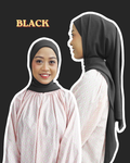 Plain Series: Instant Bawal Hijab in Crinkle