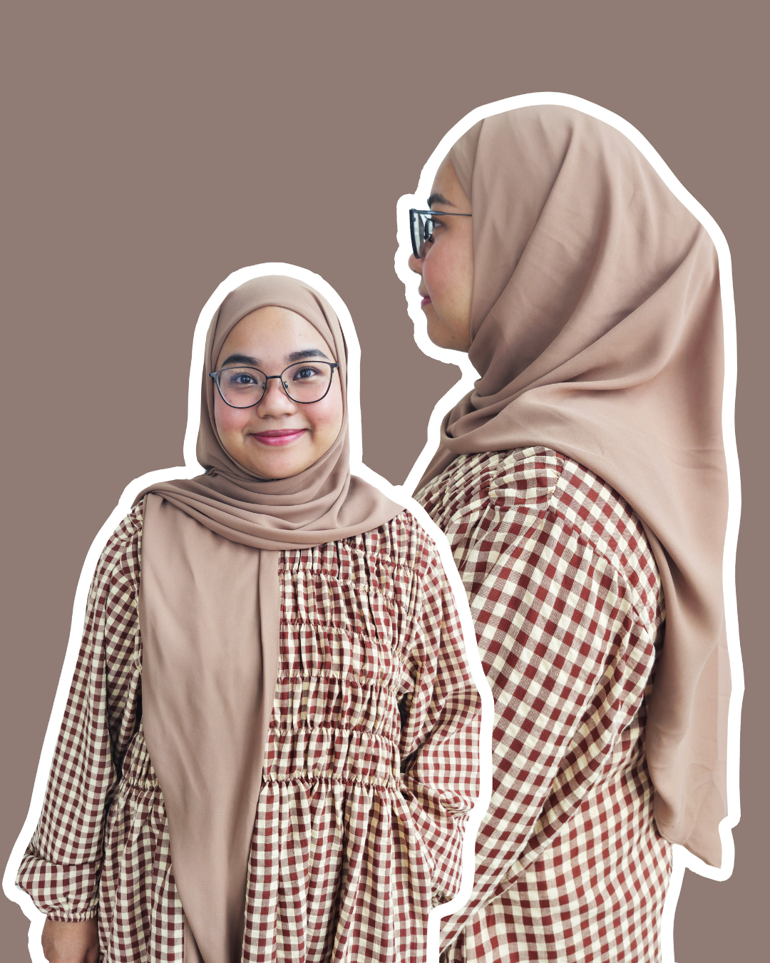 Plain Series (Premium Korean Chiffon) : 2M Shawl, Shawl with Inner & 50" Bawal Instant with Inner