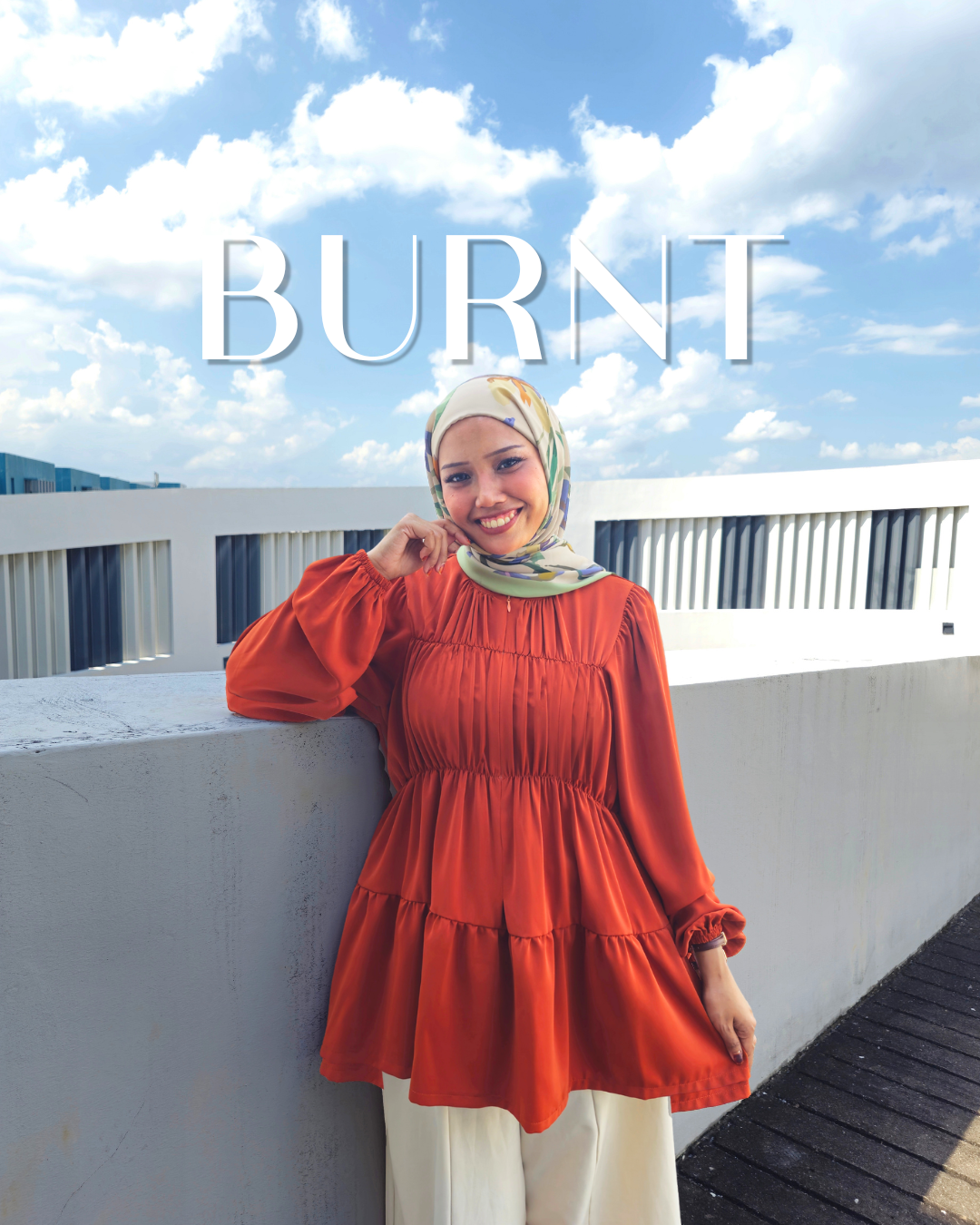 Blaire 2.0 Plain Smock Top