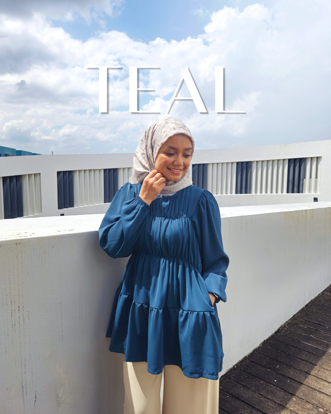 Blaire 2.0 Plain Smock Top