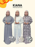 Kiana Printed Kaftan in Airtech Material