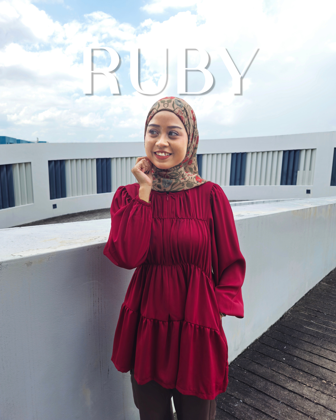 Blaire 2.0 Plain Smock Top