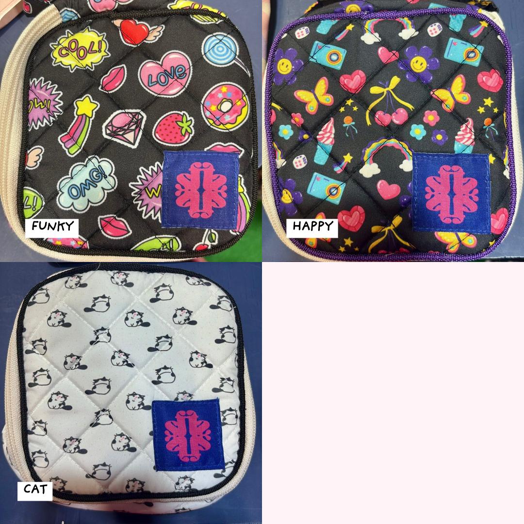 Whimsy Printed Travel Pouch