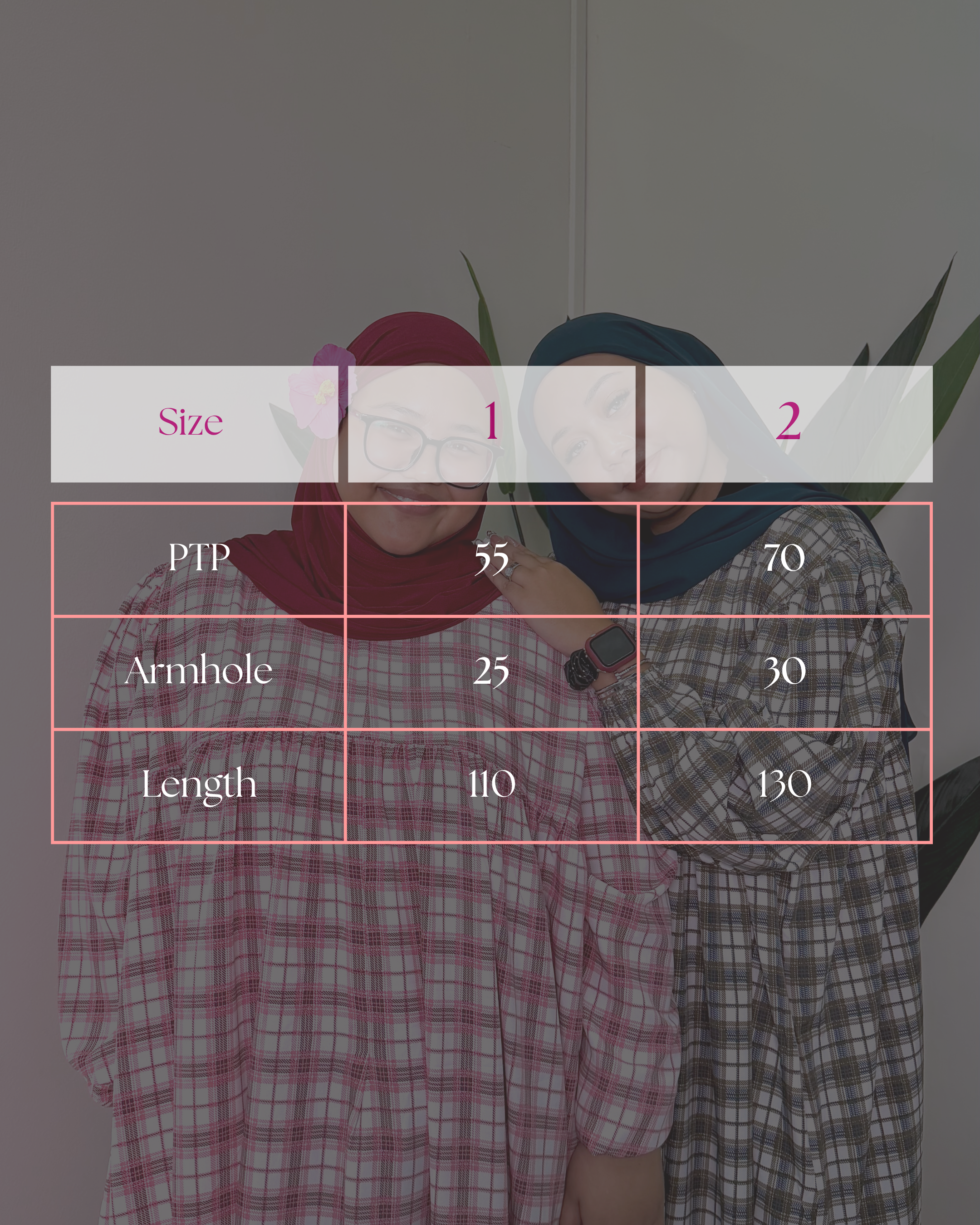 Nayli Checkered Midi