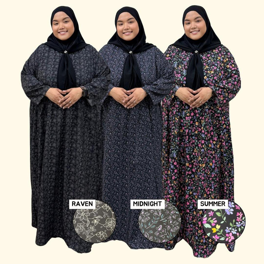 Kiana Printed Kaftan in Airtech Material