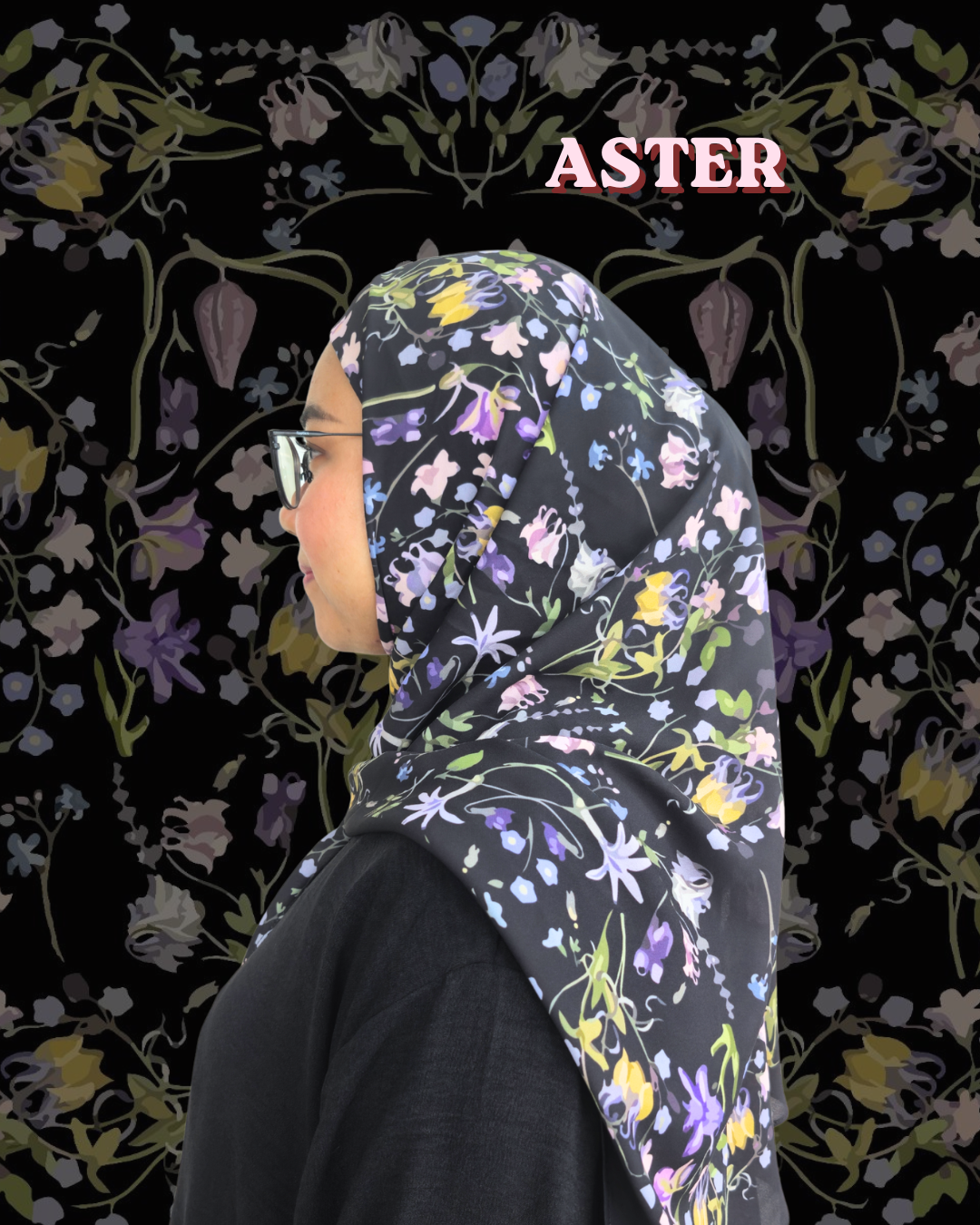 Secret Garden Hijab Collection (2M Shawl, 2M Shawl With Inner, 50" Bawal, 50" Instant Bawal With Inner)