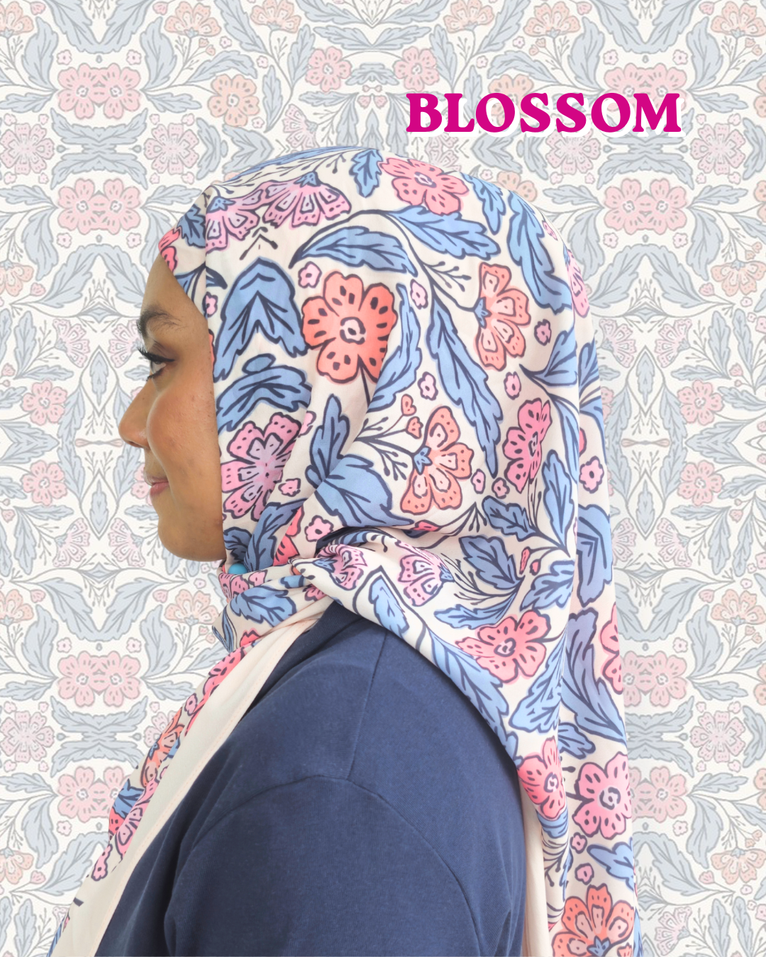 Secret Garden Hijab Collection (2M Shawl, 2M Shawl With Inner, 50" Bawal, 50" Instant Bawal With Inner)