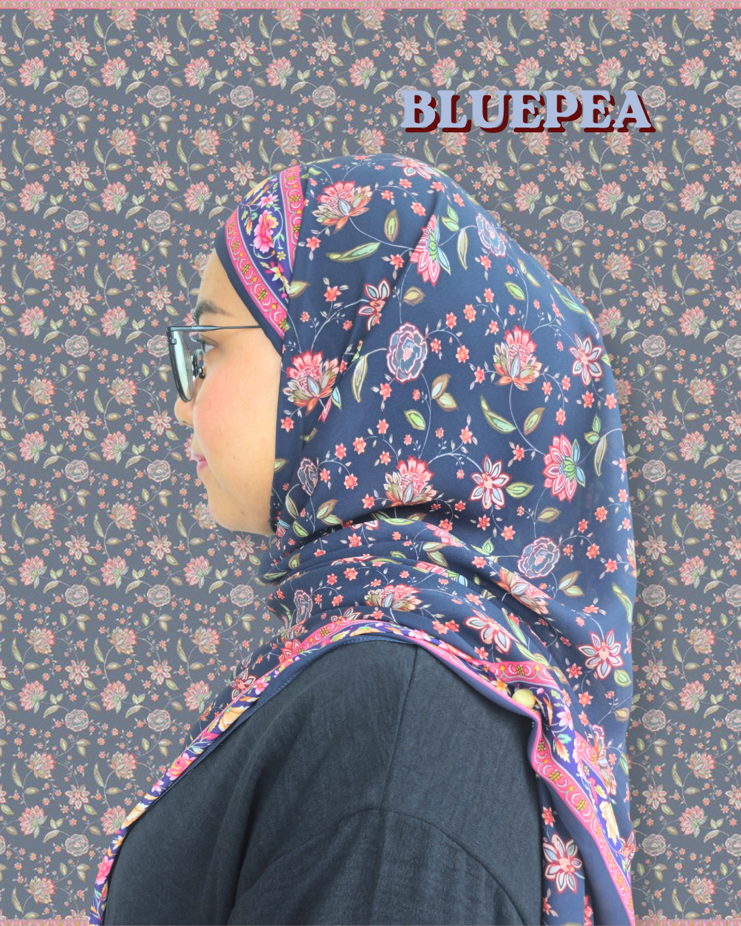 Secret Garden Hijab Collection (2M Shawl, 2M Shawl With Inner, 50" Bawal, 50" Instant Bawal With Inner)