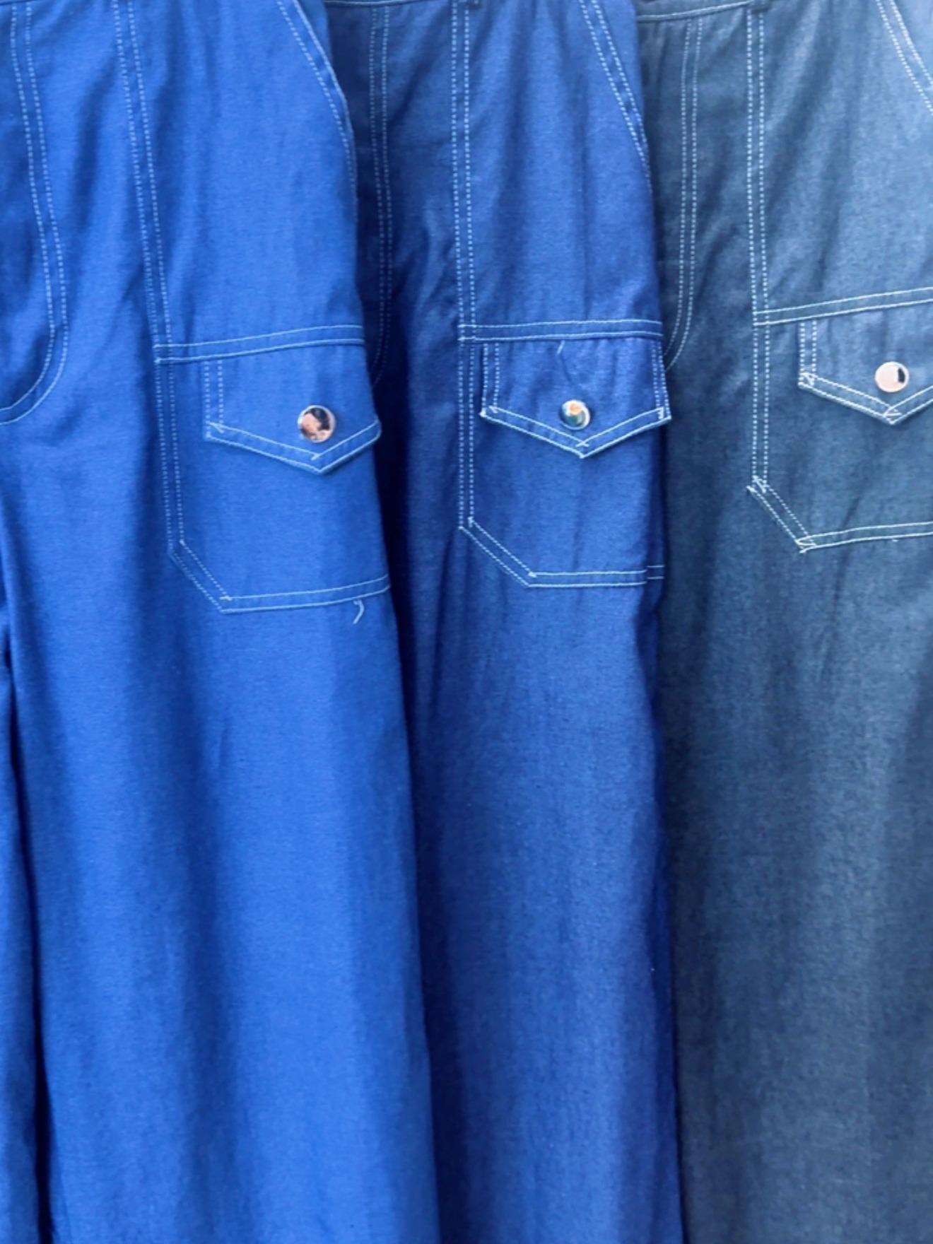 BILLIE Soft Denim Pants with Pockets