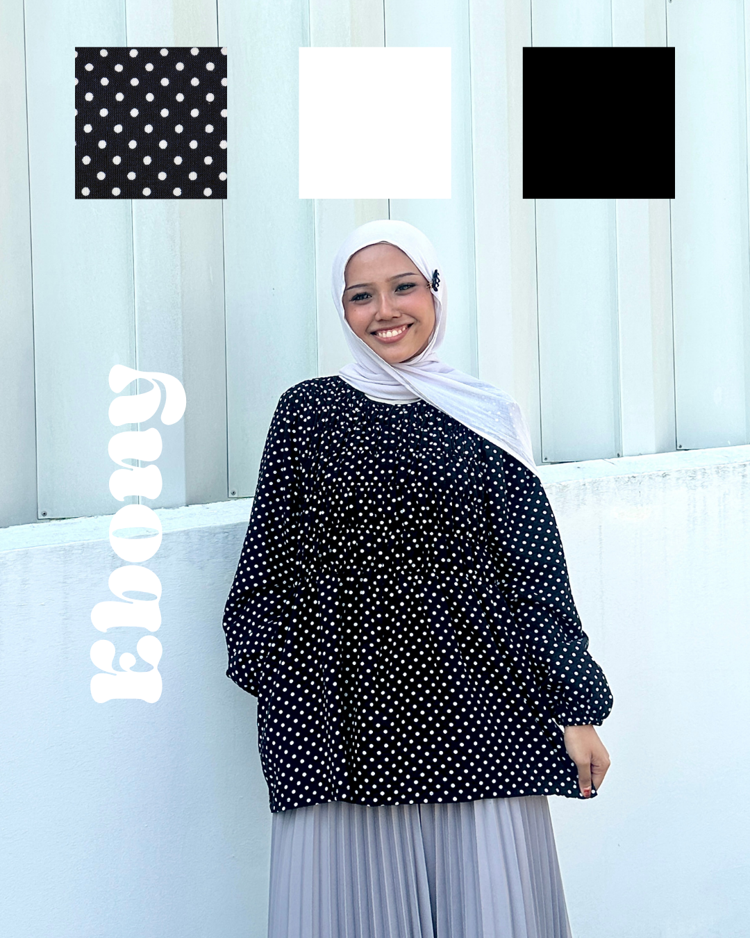 Bree Polka Smock Top