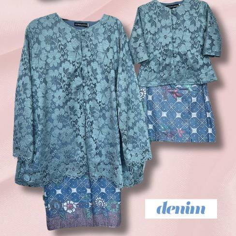 Jelita Kebaya Lace Set for Mom and Daughter - Sedondon Raya
