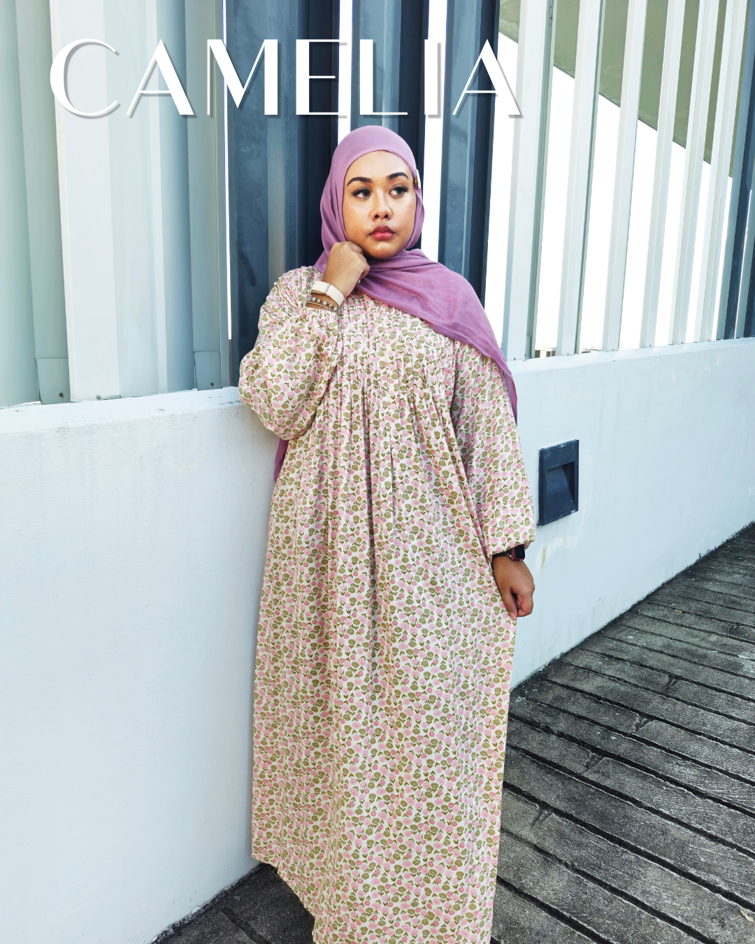 Fasya Pleated Dress