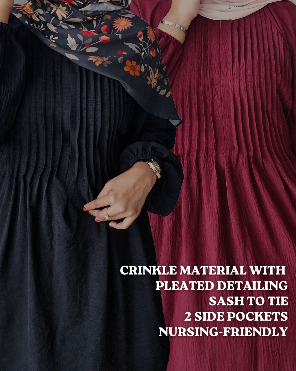 Fyza Crinkle Pleated Tunic