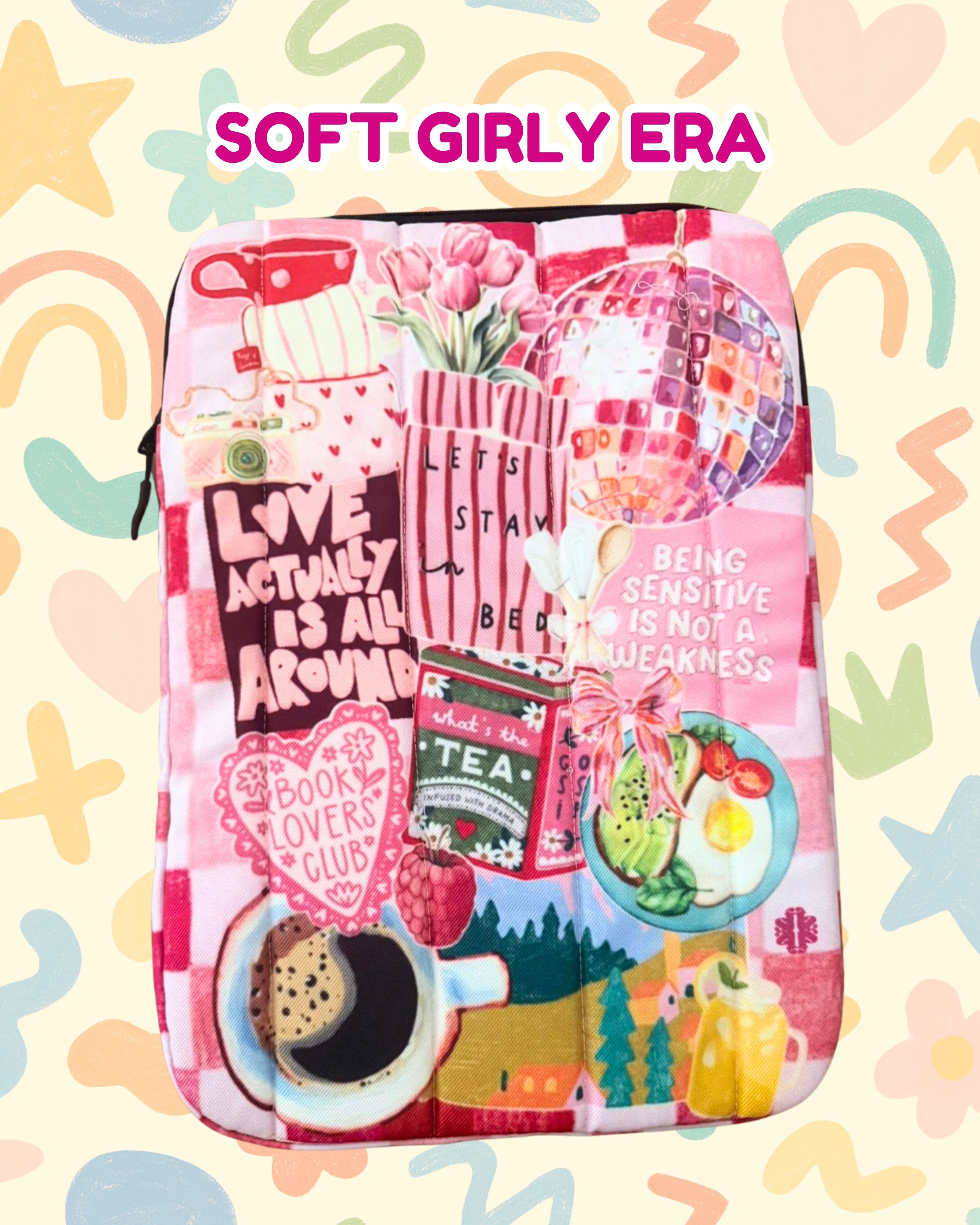Chill Coded Puffy Laptop Sleeve