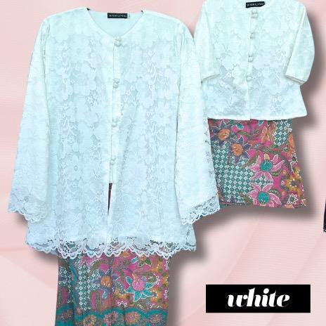 Jelita Kebaya Lace Set for Mom and Daughter - Sedondon Raya