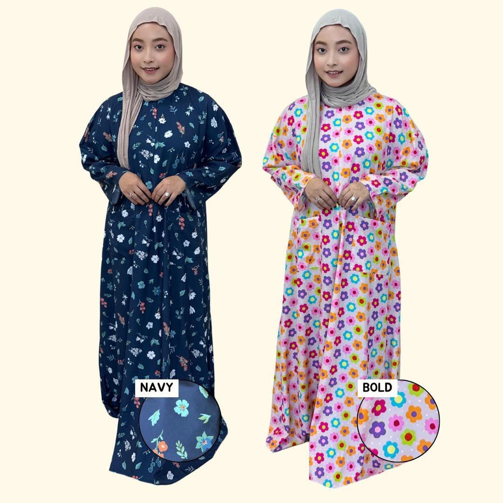 Kiana Printed Kaftan in Airtech Material