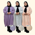 Naura Midi (Eyelet, Crepe Material)