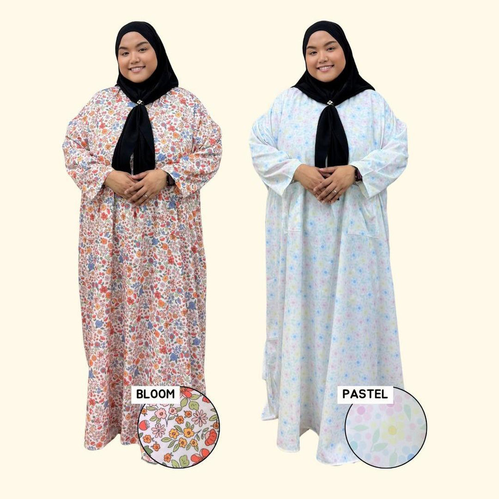Kiana Printed Kaftan in Airtech Material