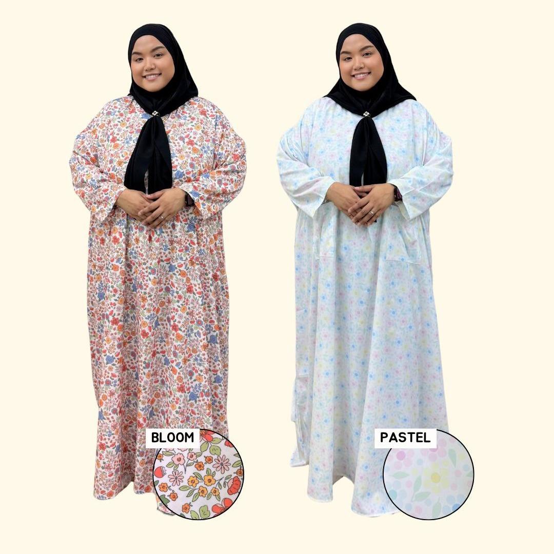 Kiana Printed Kaftan in Airtech Material