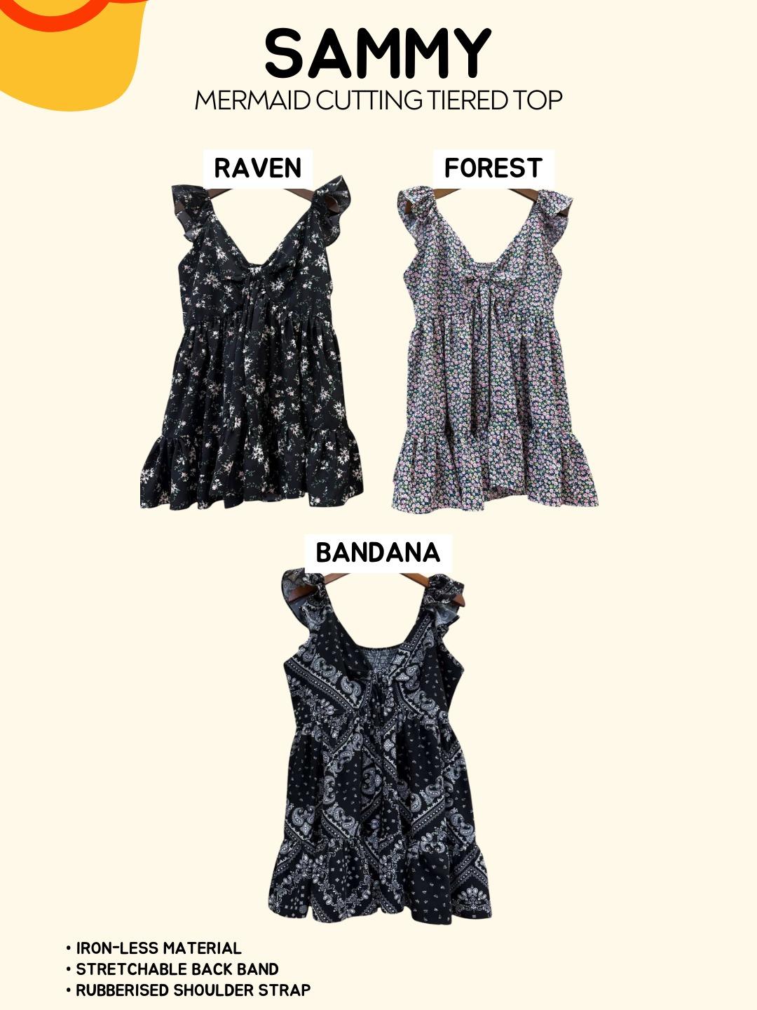 Sammy Mermaid Tiered Top