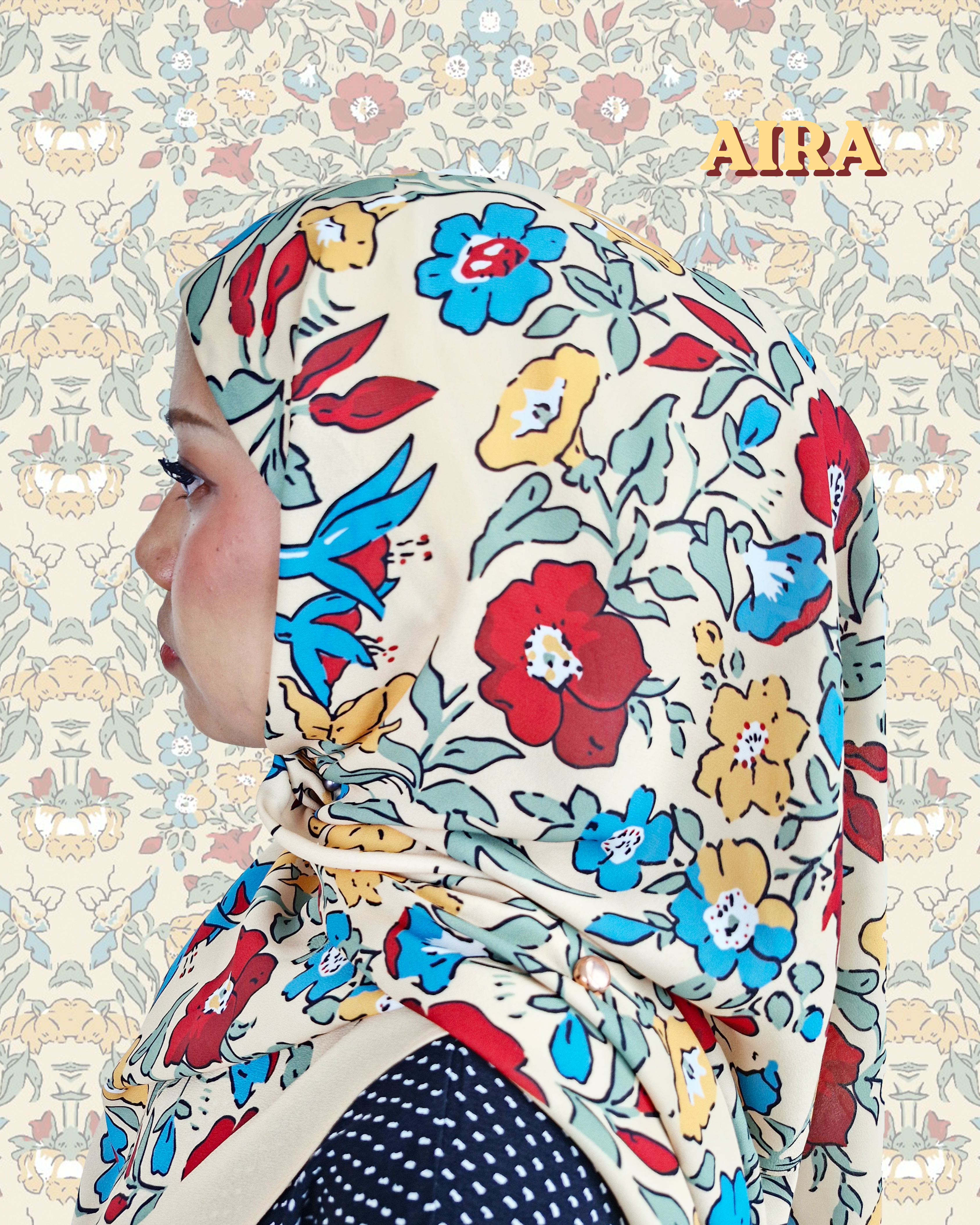Secret Garden Hijab Collection (2M Shawl, 2M Shawl With Inner, 50" Bawal, 50" Instant Bawal With Inner)
