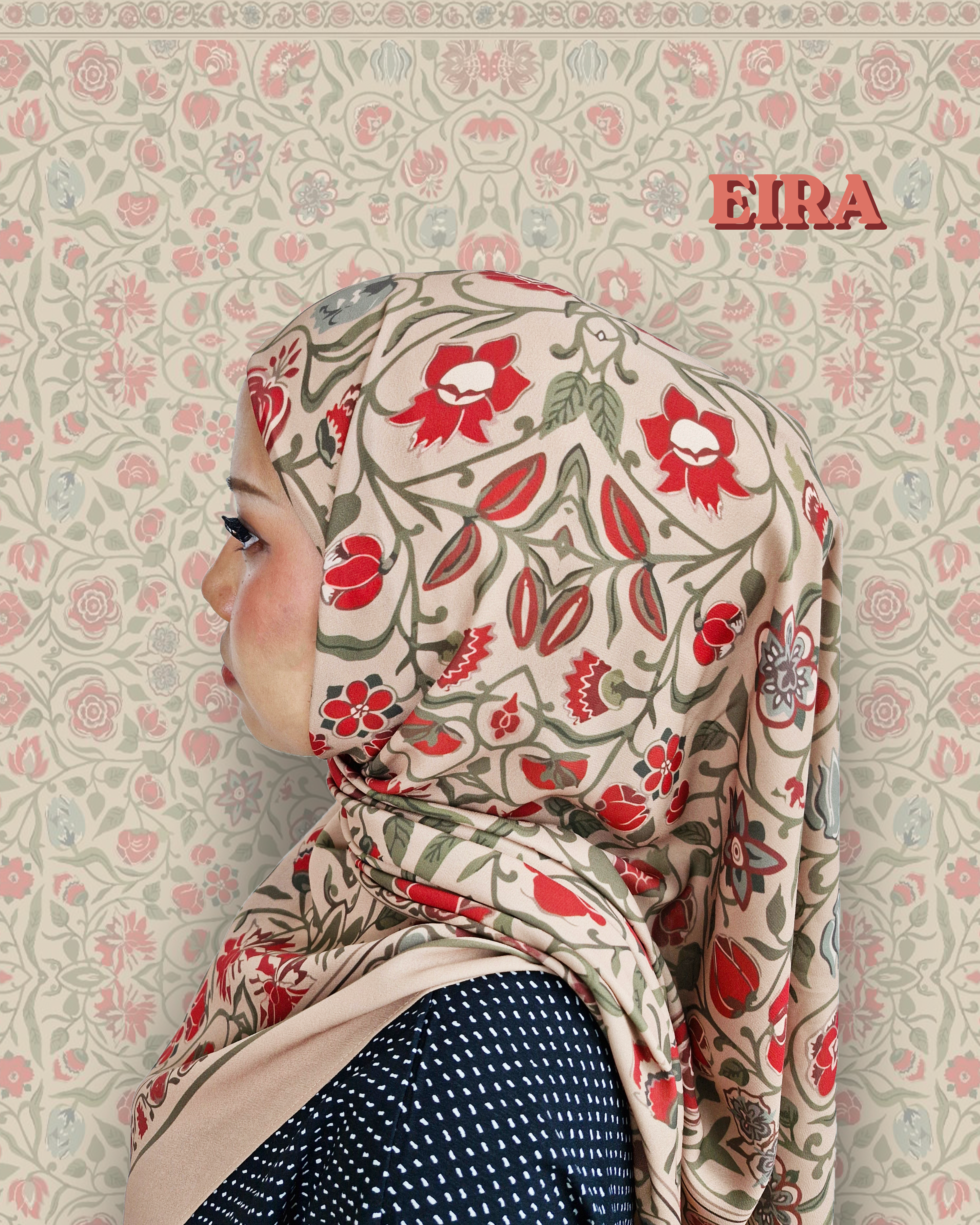 Secret Garden Hijab Collection (2M Shawl, 2M Shawl With Inner, 50" Bawal, 50" Instant Bawal With Inner)