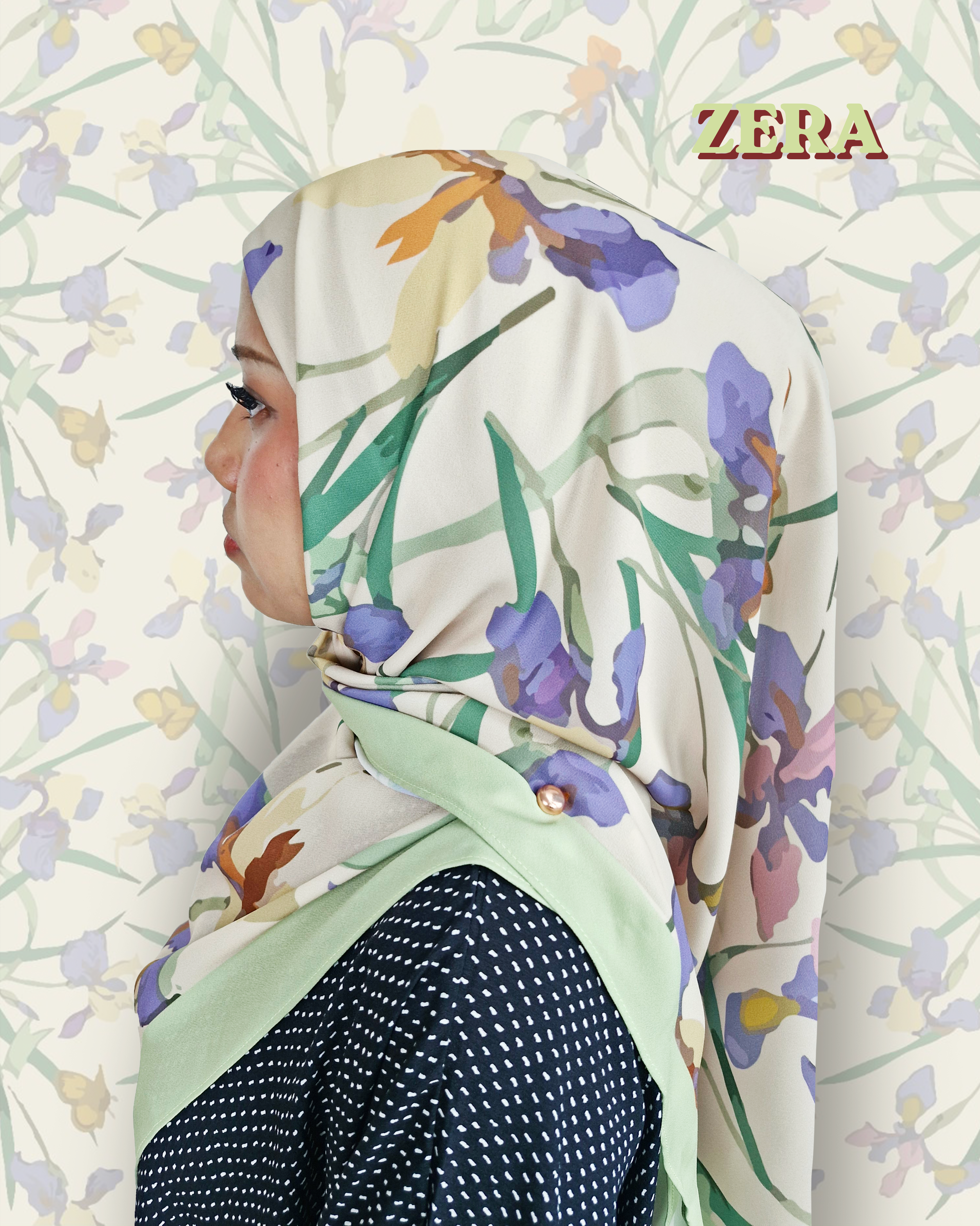 Secret Garden Hijab Collection (2M Shawl, 2M Shawl With Inner, 50" Bawal, 50" Instant Bawal With Inner)
