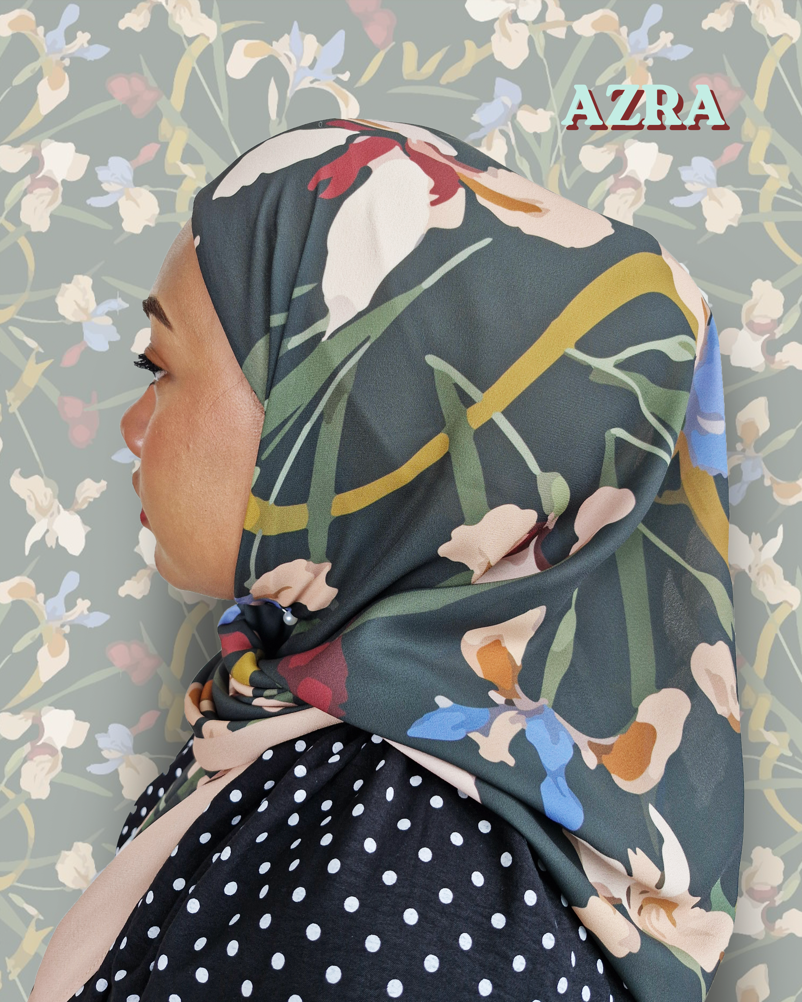Secret Garden Hijab Collection (2M Shawl, 2M Shawl With Inner, 50" Bawal, 50" Instant Bawal With Inner)