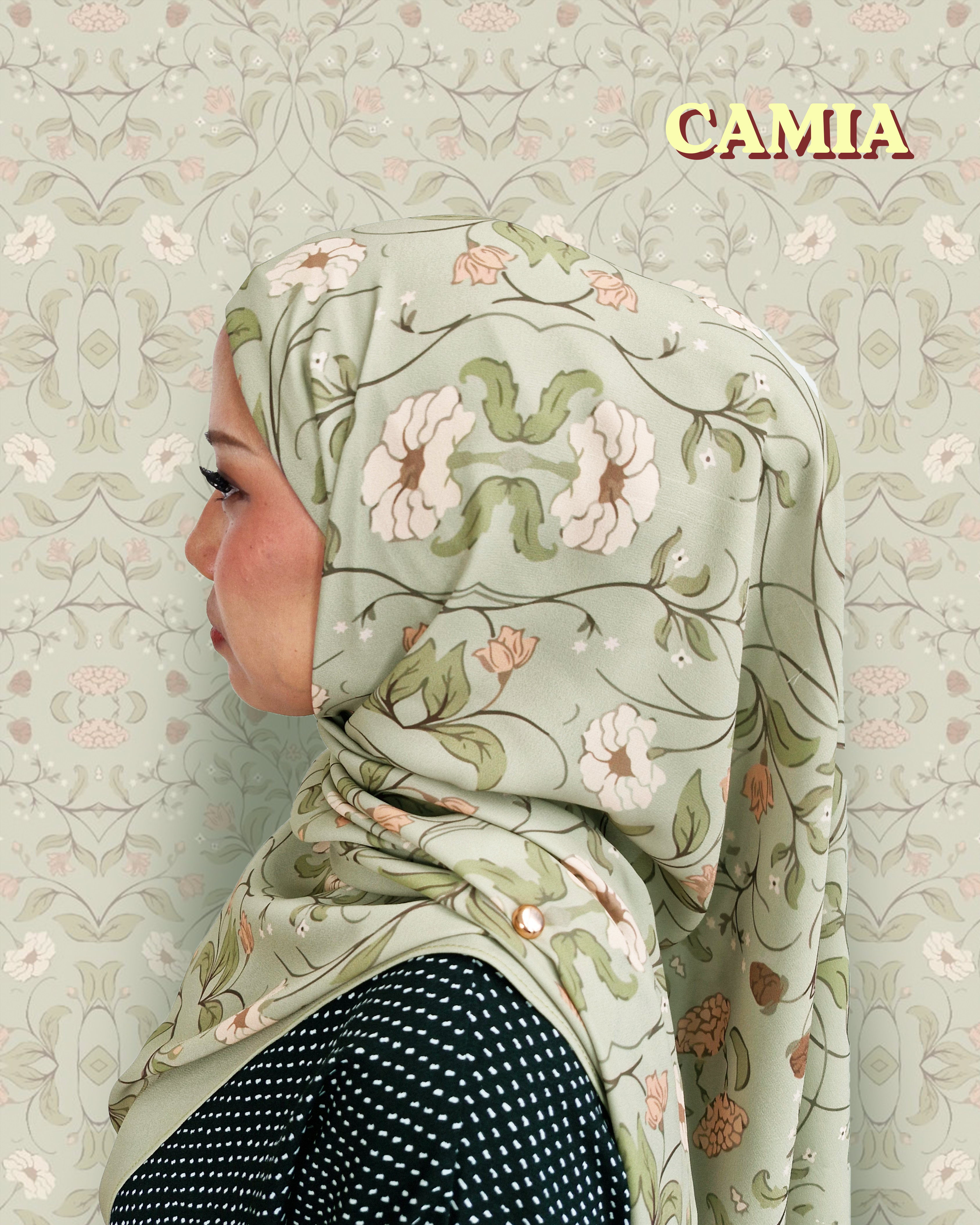 Secret Garden Hijab Collection (2M Shawl, 2M Shawl With Inner, 50" Bawal, 50" Instant Bawal With Inner)