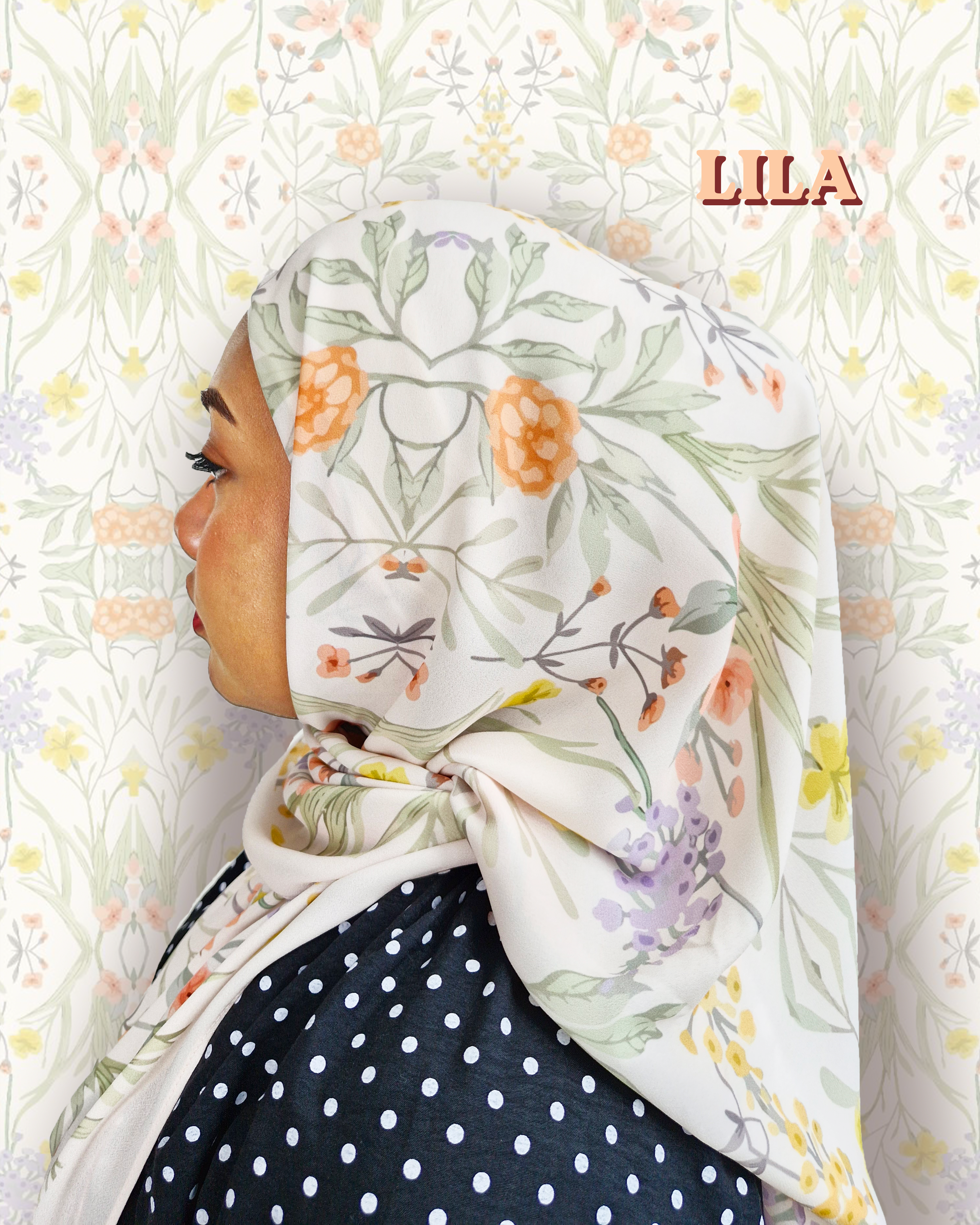 Secret Garden Hijab Collection (2M Shawl, 2M Shawl With Inner, 50" Bawal, 50" Instant Bawal With Inner)